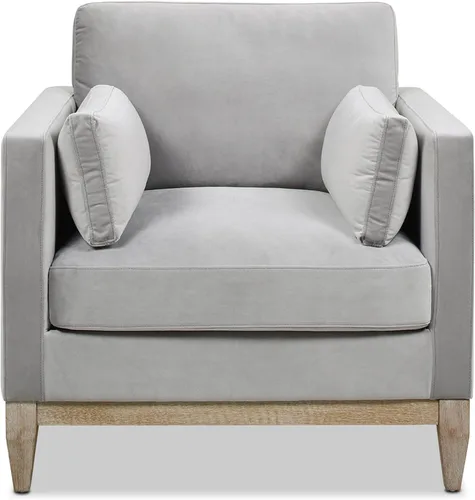 Miniatura 16 de Jennifer Taylor Home - Sofá Knox de 84 pulgadas, terciopelo de alto rendimiento estilo Modern Farmhouse para sala de estar Terciopelo de rendimiento