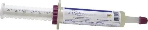 Hyalogic Hyalun Gel - Suplemento para articulaciones equinas antes y posteriores a eventos de 1 onza para caballo