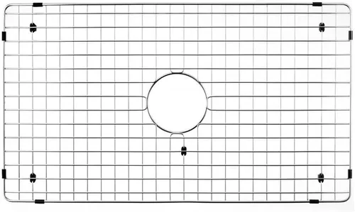 Miniatura 2 de Houzer BG-7200 - Rejilla inferior de acero inoxidable para fregadero Houzer modelo PTG-4300, estante protector de fregadero duradero para platos