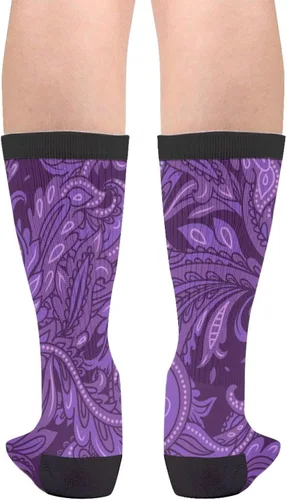 Miniatura 2 de Mouxue Calcetines locos del tubo del equipo de la novedad divertida, calcetines casuales del vestido de las mujeres de los hombres