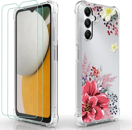 Miniatura 8 de Osophter Funda para Galaxy A15: funda de goma TPU flexible para Samsung Galaxy A15 para Samsung Galaxy A15 con protector de pantalla