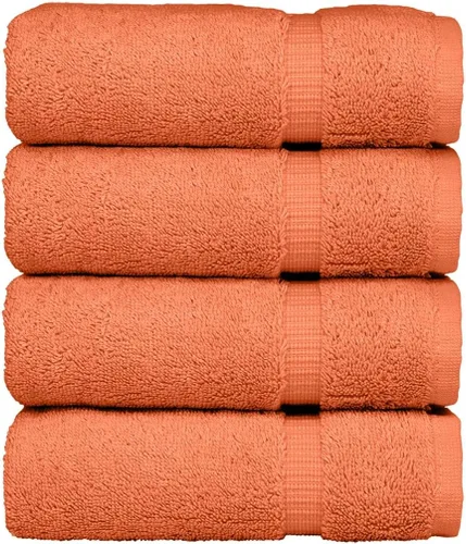 Miniatura 26 de Colección de calidad de hotel y spa, altamente absorbente y de secado rápido, 100% algodón turco, 750+ GSM, toallas ecológicas, toallas con borde