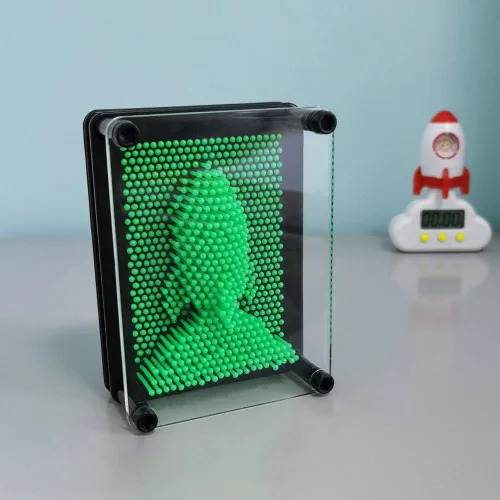 Miniatura 2 de Arte de pines 3D – 5 x 3.75 pulgadas sensorial Fidget juguete de impresión de Pin – Regalo para niños, niñas, niños y adultos