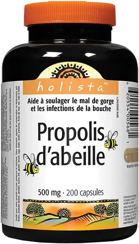 Miniatura 2 de Holista Bee Propolis 500 mg, 200 cápsulas