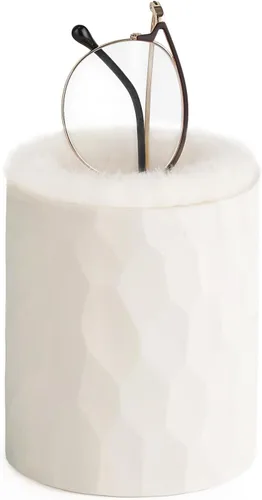 Miniatura 11 de Mkono Soporte para anteojos con forro de felpa, funda protectora para lentes, soporte antiarañazos, organizador de almacenamiento para anteojos