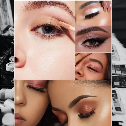Miniatura 5 de Sombra de ojos líquida con efecto brillante de larga duración, sombra de ojos con pigmento brillante, maquillaje con brillo y purpurina