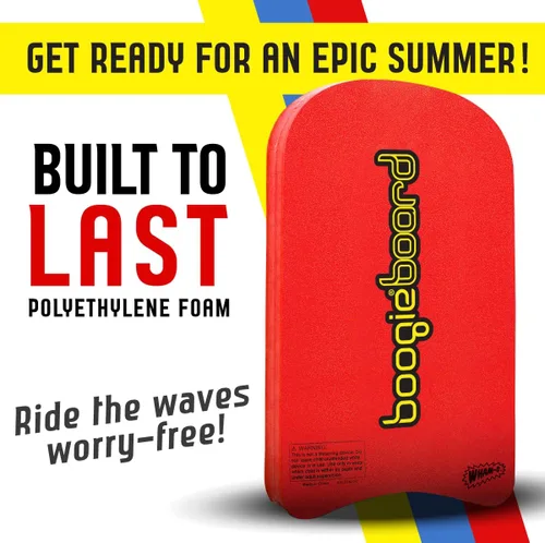 Miniatura 8 de BoogieBoard - Entrenador deportivo de 19 pulgadas, tabla de bodyboard TC8 Deck PE Core Crescent Tail Principiantes Piscina Playa