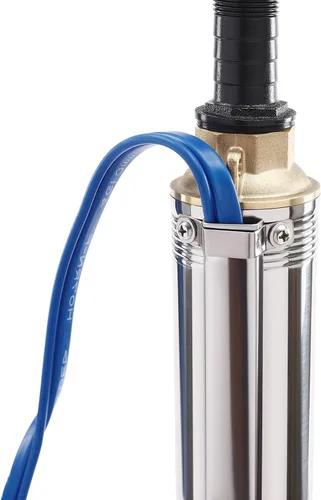 Miniatura 4 de Bomba sumergible de pozo profundo, 110 V/60 HZ, 3420 RPM, 11.89 galones/min, bomba de agua de acero inoxidable con cable eléctrico de 65.62 pies