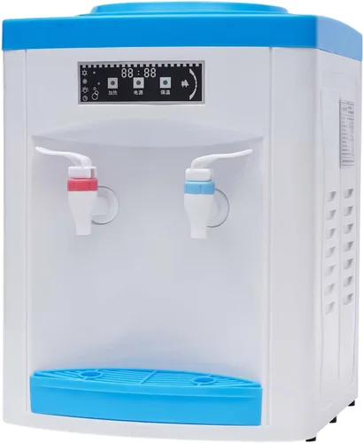 Miniatura 11 de Gdrasuya10 Dispensador de agua con protección, dispensador de enfriador de agua caliente y fría para encimera, de 3 a 5 galones, dispensador de agua