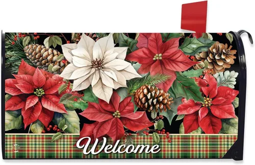 Miniatura 6 de Briarwood Lane - Funda para buzón de reunión festiva de pájaros