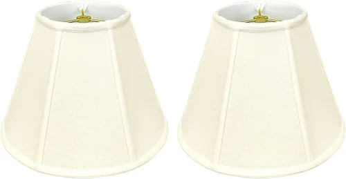 Miniatura 35 de Royal Designs, Inc. BS-707FC-6AGL Deep Empire Basic - Pantalla para lámpara con clip de llama, 3.5 x 6 x 5.75 pulgadas, color dorado antiguo