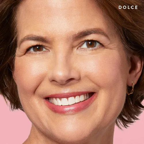 Miniatura 5 de LAURA GELLER NEW YORK Lápiz Labial Sutil de Mármol Italiano - Dolce - Hidratante y Ligero - Con Vitamina E y Aceite de Semilla de Ricino - Acabado
