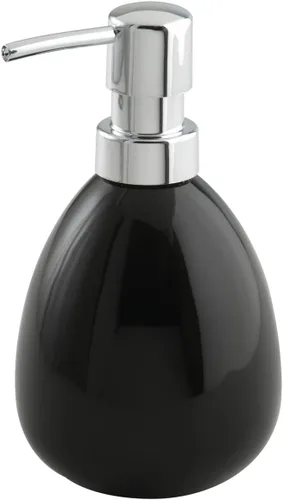 Miniatura 8 de WENKO Dispensador de jabón de manos de cerámica para baño, dispensador de jabón líquido recargable, encimera, botella con bomba para cocina y baño