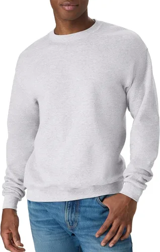Miniatura 11 de Hanes EcoSmart - Sudadera de forro polar con cuello redondo para hombre, disponible en tallas grandes y altas, paquete de 1 o 2