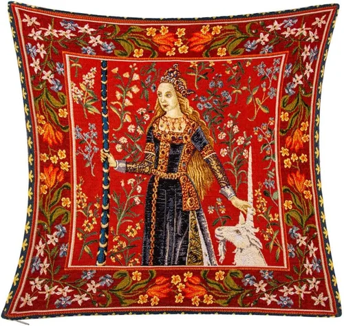 Miniatura 14 de STP GOODS Almohada de tapiz, almohada decorativa, decoración bohemia perfecta para sofá, sala de estar, dormitorio, cojín de sofá de 18 x 18