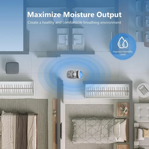 Miniatura 6 de Funmit - Filtros de repuesto para humidificador Honeywell HAC-504 HAC-504AW y filtro A de Honeywell, reemplazo para humidificadores Honeywell Azul