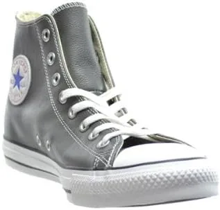 Miniatura 2 de Converse Men's Chuck Taylor All Star Leather Hi Vintage White University RED