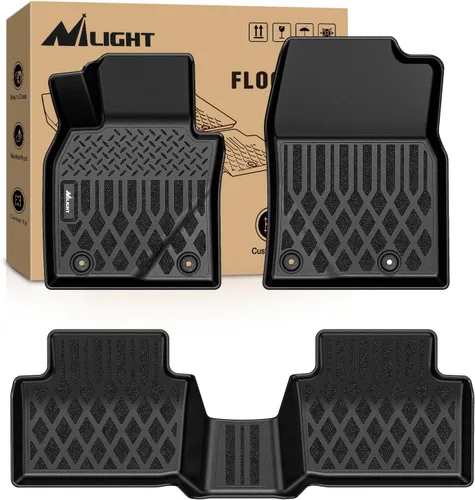 Miniatura 31 de Nilight Alfombrillas TPE para Volvo VNL 300 430 630 670 730 780 2004-2018 Volvo VT modelos 2006-2010 para todo tipo de clima, ajuste personalizado