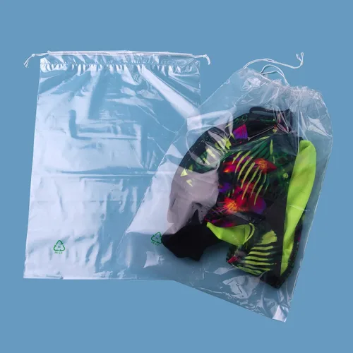 Miniatura 7 de APQ Clear Drawstring Bags ustom