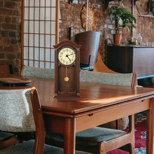 Miniatura 5 de FOMIYES Reloj de pared de repuesto de péndulo, pieza de péndulo, mecanismo de reloj, accesorio de repuesto para reloj de pared, kit de reparación