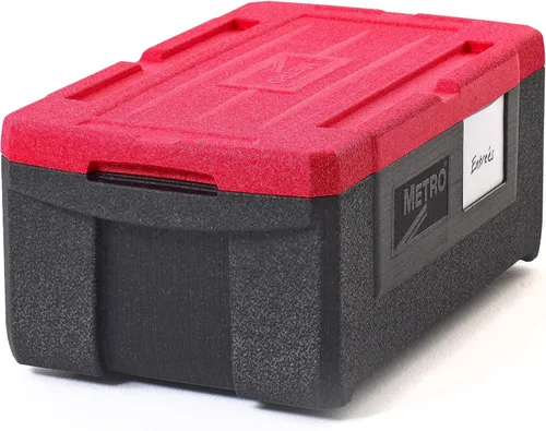 Miniatura 13 de Metro Mightylite ML180XL Transportador de Alimentos Aislado de Carga Superior - Transportador de Bandejas Multipropósito de Grado Profesional, Negro