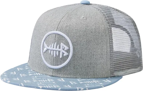 Miniatura 18 de BASSDASH Gorra de Camionero de Ala Plana Ajustable con Snapback y Malla para Hombres y Mujeres