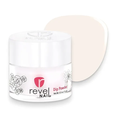 Miniatura 8 de Revel Nail Polvo de inmersión – Esmalte de uñas en polvo transparente y rosa, polvo de inmersión resistente a las virutas con vitamina E y calcio