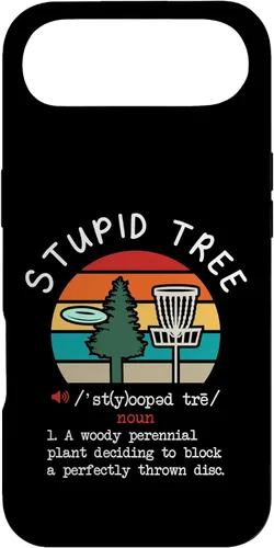 Miniatura 27 de Disc Golf Stupid Tree Funny Disc Golfing Lover Player Gift Case for iPhone 17