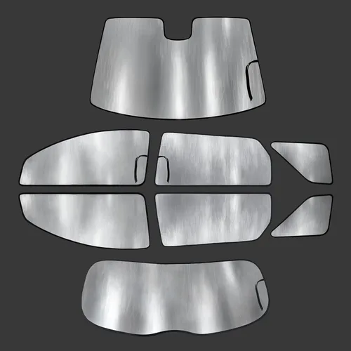 Miniatura 12 de GalaxyAutoShield - Parasol reflectante de ajuste personalizado para Hyundai Santa Fe SUV 2019, 2020, 2021, 2022, 2023, Hyundai Santa Fe, accesorios