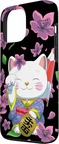 Miniatura 2 de Funda para iPhone 13 Pro Max Japanese Maneki Neko Lucky Cat
