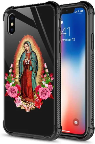 CARLOCA Funda compatible con iPhone XR, diseño gráfico de Flower Lady para iPhone XR para niñas y niños, diseño gráfico a prueba de golpes, dama de