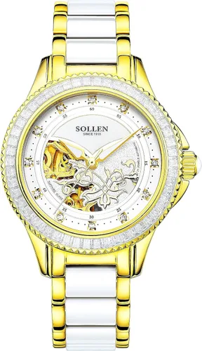 Automatic Watches for Women, Casual Women's Watch, 3ATM Waterproof Women's Wrist Watches, Ideal Gift for Girls & Adults