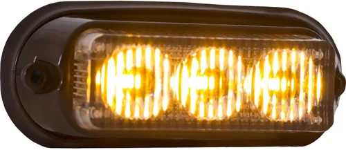 Miniatura 3 de Buyers Products 8891120 - Luz estroboscópica LED de 4 pulgadas, barra de luz, luces de señal, luces de advertencia para camiones utilitarios