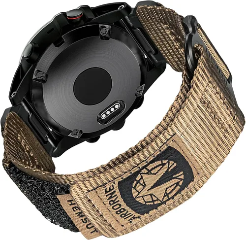 Miniatura 14 de Compatible con la Correa de Reloj Garmin, Correa Deportiva de Nylon Super Resistente con Diseño de Bucle Tejido
