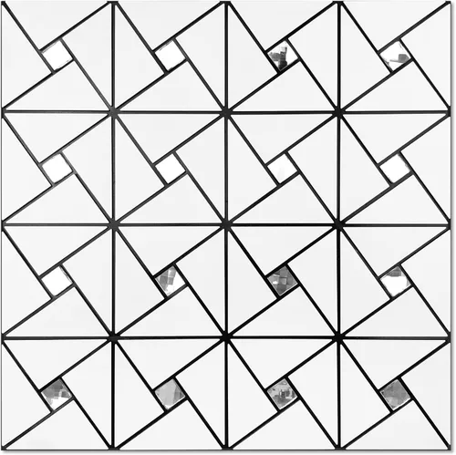 Vamos Tile Azulejo de protección contra salpicaduras para despegar y pegar, azulejos de PVC blanco puro para salpicaduras de cocina y baño, molino