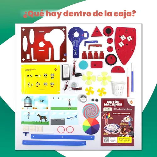 Miniatura 5 de Butterfly EduFields Más de 100 juguetes STEM para edades 8-13 niños y niñas Kit de proyectos STEM para niños de 6, 7, 8, 9, 10, 12 años Máquinas