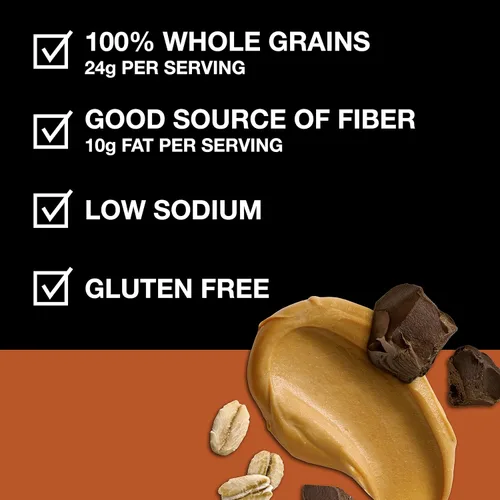 Miniatura 5 de Kind Galletas Blandas de Granola, Mantequilla de Maní con Chocolate Oscuro, Snacks Saludables, Sin Gluten, 100% Granos Integrales, 5g de Proteína