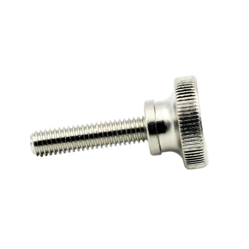 Miniatura 4 de Tornillos moleteados M3 de acero inoxidable 20 piezas (M3 x 0.157 in)