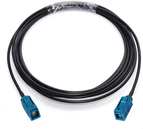 Miniatura 9 de Bingfu Fakra Z macho a macho cable adaptador de antena de coche 11.8 in 12 pulgadas para coche estéreo Android unidad principal navegación GPS FM AM