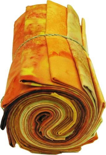 Miniatura 3 de Hoffman Batik 1895 Acuarela Fat Quarter Bundle 12pcs Tierra