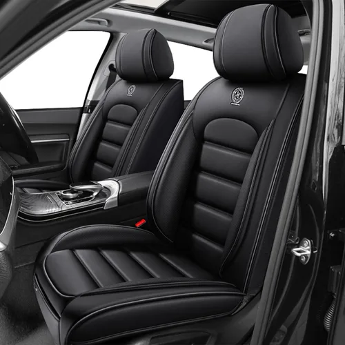 Miniatura 16 de Fundas de asiento de automóvil para K4 para KIA K4 2025-2026, fundas de asiento impermeables de cuero, compatible con bolsa de aire, juego completo