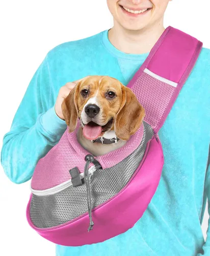 Miniatura 13 de Cuddlissimo! Bolsa de transporte para mascotas – Bolsa de transporte para perros pequeños, cachorros y gatos, para perros, perritos, Yorkie, Azul