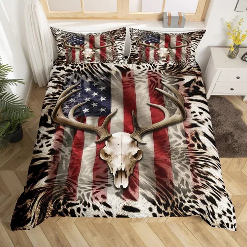 Miniatura 34 de Erosebridal Juego de ropa de cama de faro, tamaño individual, funda de edredón náutica de gaviota, funda de edredón con estampado de paisaje marino