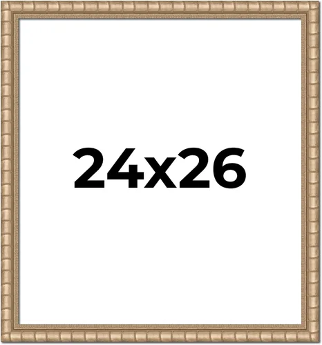 Miniatura 99 de Marco de fotos de madera maciza plateada de 32 x 32 pulgadas de ancho de 1.5 pulgadas Profundidad del marco interior de 0.5 pulgadas Marco