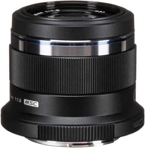 Miniatura 4 de Olympus Lente intercambiable de 45mm f1.8 para micro cámaras Olympus/Panasonic Negro