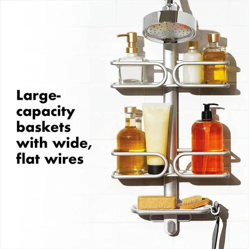 Miniatura 5 de OXO Good Grips - Carrito de ducha de aluminio de 3 niveles