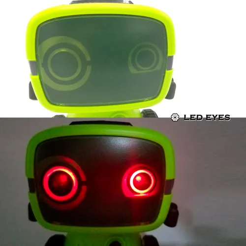 Miniatura 6 de JabberBot - Robot RC inteligente multifuncional para niños. Robot de control remoto que puede moverse, hacer divertidos efectos de sonido/voz