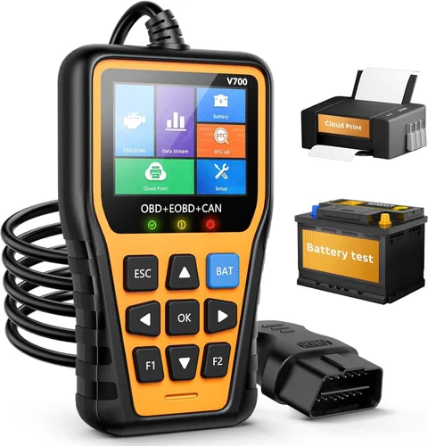 Miniatura 9 de Escáner OBD2 Lector de código de automóvil Soporte de prueba de voltaje Plug and Play Fixd Car CAN Herramienta de escaneo de diagnóstico Leer
