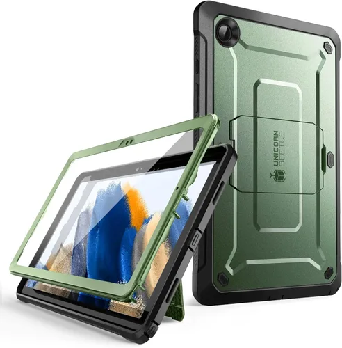 Miniatura 8 de SUPCASE Funda para Galaxy Tab A8 con soporte (Unicorn Beetle Pro), [protector de pantalla integrado] Funda protectora de cuerpo completo resistente