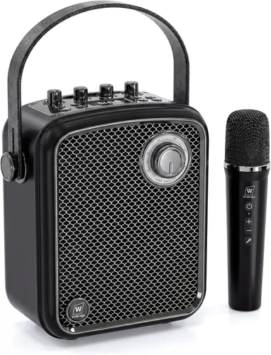 Amplificador de voz de 70 W para profesores de enseñanza/hablar en público/altavoz PA portátil de metal de karaoke, micrófono inalámbrico de mano,